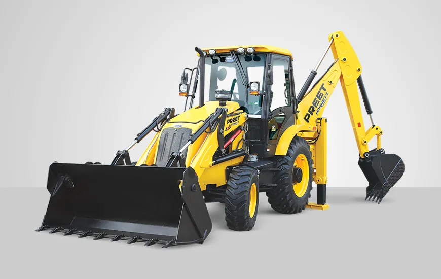 PREET HORNETT - 4WD Backhoe Loader