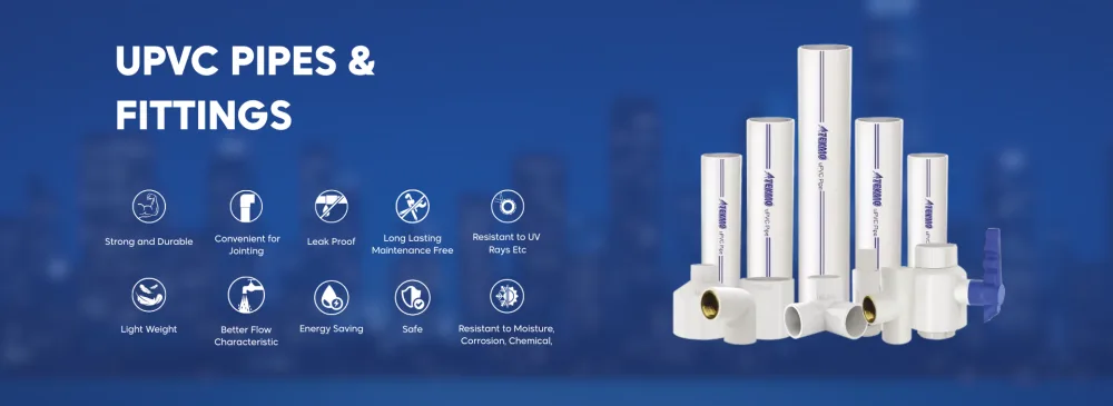 UPVC Pipes Fittings and Solvent Cement