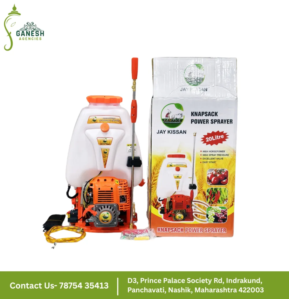 Jay Kissan 4-Stroke Knapsack Power Sprayer