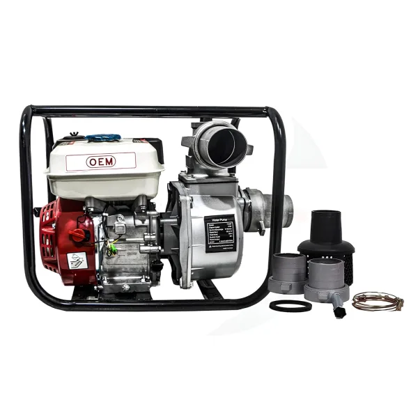 OEM Professional 6.5HP | 3-Inch Portable Water Pump | 4-Stroke Petrol