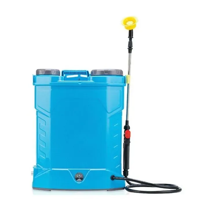 Heavy Duty 20 L Double Motor Battery Operated Knapsack Sprayer With 12V 12 Ah ba