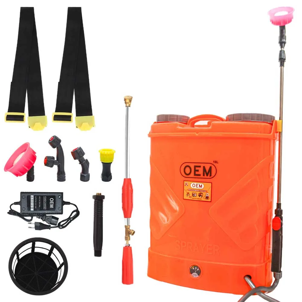 OEM 16L 12V8A Battery Operated Agriculture & Garden Sprayer